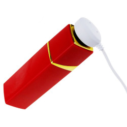 Generique Mini Vibro Lipstick Rock 8.7 x 2.3cm Rouge